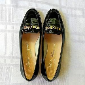 Black Salvatore Ferragamo Shoes